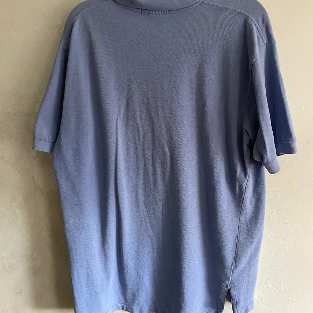 Ralph Lauren Blue Polo Shirt Classic Design